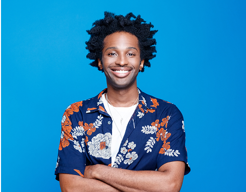 smiling man
