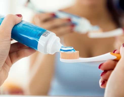 toothpaste with fluoride